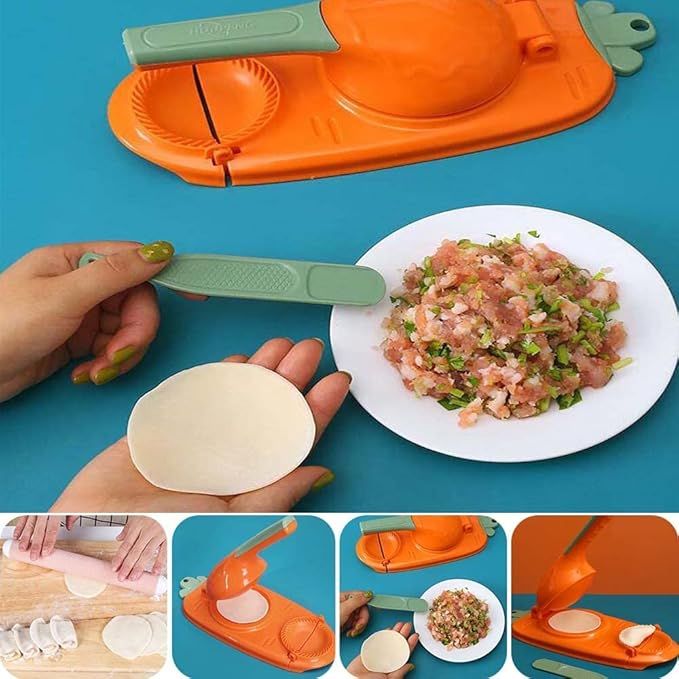 2-in-1 Dumpling Maker I صانعة الزلابية 2 في 1